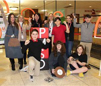  East Junior HS STEAM Club celebrates PMSD winning the NSBA 2025 Magna Silver Award